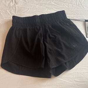 Women's Black Athletic Shorts